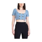 Eksklusiv Tweed Top