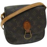 Pre-owned Canvas louis-vuitton-tasker