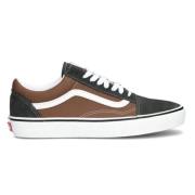 Canvas & Suede Pop Brown Sneakers