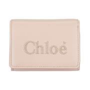 Pink Trifold Mini Wallet