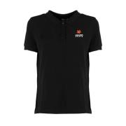 Sort Crest Logo Polo Shirt