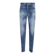 Blå Stretch Denim Jeans AW24
