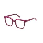 Stilfulde Bordeaux Top Fuxia Briller