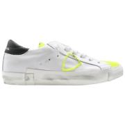Neon Broderet Lave Top Sneakers