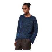Silk Mohair Bell-Sleeve Sweater