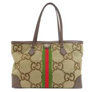 Pre-owned Canvas gucci-tasker