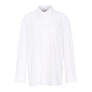 Klassisk Oversize Skjorte Bright White