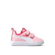 Børn Pink-Hvide Courtflex V2 Sneakers