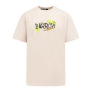 Logo Print Bomuld T-Shirt