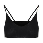 Sort Bandeau Pralu Top