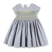 Gingham Check Flared Dress AW24