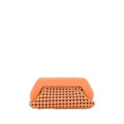 Flame Knots Clutch Taske Vegansk Stof