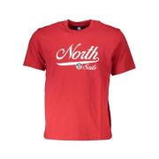 Tryk Logo Rund Hals T-Shirt