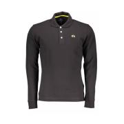 Sort Bomuld Polo Shirt