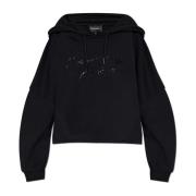 Sweatshirt med logo