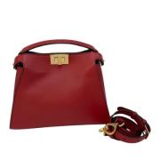 Pre-owned Stof fendi-tasker