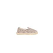 Raffia Espadriller i Bomuld