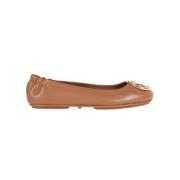 Metallic Ballerina Sko Foldbar Non-Slip