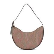 Paisley Jacquard Hobo Taske