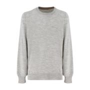 Elegant Crew-Neck Slim Fit Sweater