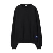 Sort Crew Neck Sweater Equestrian Knight