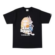 Space Jam Ape Head Tee Black