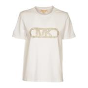 Hvid Sweater med Grommet Empire Tee