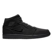 Begrænset udgave Triple Black Mid-Top Sneaker