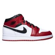 Begrænset udgave Air Jordan 1 Mid Chicago White