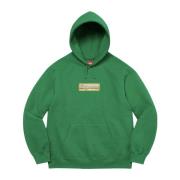 Begrænset Oplag Bling Box Logo Hættetrøje Grøn