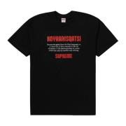 Begrænset udgave Sort Koyaanisqatsi Tee