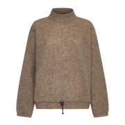 Ribstrik Mohair Uld Sweater