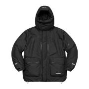 Begrænset udgave GORE-TEX Dunparka Sort