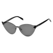 Gennemsigtige grå solbriller til kvinder