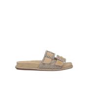 Pyntet Flad Sandal