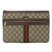 Pre-owned Canvas gucci-tasker