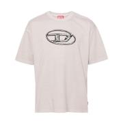 Pink Jersey Crew Neck Logo T-shirt