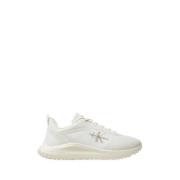 Hvide Sneakers Minimalistisk Stil