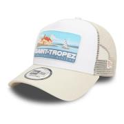 Hvid St Tropez Sommer Trucker Hat