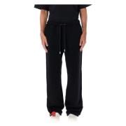 Sort Hvid Windy Arrow Sweatpants