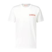 Logo Print Bomuld T-Shirt