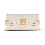 B-Buzz 23 monogrammed grained læder clutch