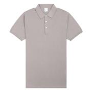 Grå Mod.40 Polo Shirt Bomuld