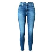 Højtaljede Skinny Ankel Jeans