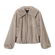 Faux Fur Short Jacket Actitude Collection