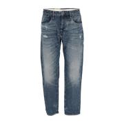 Løs Tapered Denim Jeans