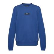 Sweatshirt med logo