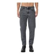 Løstsiddende Mid Waist Jeans