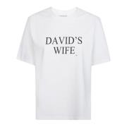 Kortærmet T-shirt Davids Wife