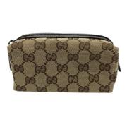 Pre-owned Canvas gucci-tasker